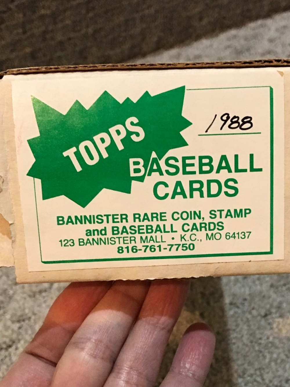 1988 Topps baseball set